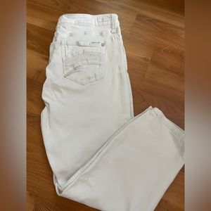 Seven7 Skin Fit Denim White Jeans Women's Size 14
